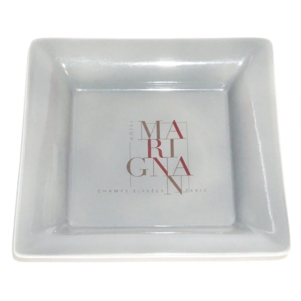 Paris France Hotel Marignan Limoges Porcelain Dish